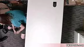 beautiful emma fucked by security guard while bf watches