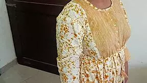 18-year-old Desi teen Muslim girl banged doggy style during coaching with clear Hindi audio