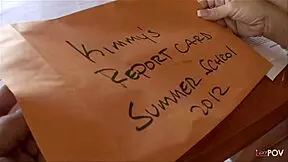 Mature Blonde Licks Teen's Shaved Pussy! Fingering Each Other!