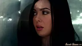 Ebony Stepdaughter Bound and Dominated in Glamorous Missionary Fuck