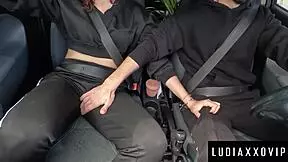 Shy Teen Finger Fucked By Her Stepdad While Driving!