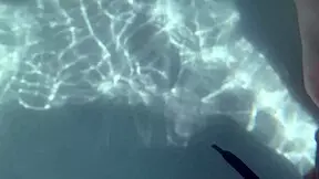 Underwater sex with homemade porn