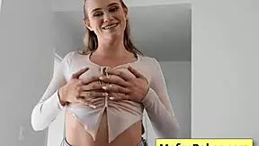 sexy horny blonde teen 18+ gives wet blowjob to chloe rose charles dera