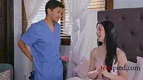 Wanna see my deposit fill your step sis's womb?