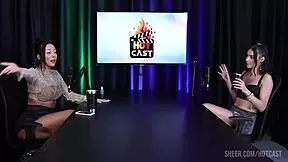 Brazilian Debora Andrade Fucks in Lingerie for Hot Cast Parte 3 on Sheer Red