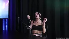 Brazilian Debora Andrade Fucks in Lingerie for Hot Cast Parte 3 on Sheer Red