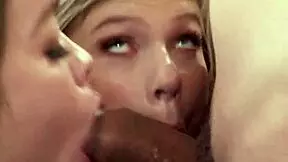 Sexy teen sluts Katie Kush and Coco Lovelock share Donny Sins' dick in hardcore POV threesome. They ride and suck unshaved pussy good.