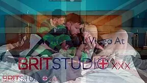 Young British nurse enjoys alternative sex therapy with a magic wand