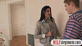 Stepmom And Pretty Teen Share Horny Boyfriend!