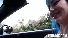 Petite Teen Jewelz Blu Gives Blowjob To Cure Jerry Kovak's Blue Balls