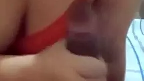 naughty wife confesses while husband jerks off listening