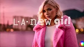 Straight Blonde Teen Seduced by Lesbian Stylist at Photographer.