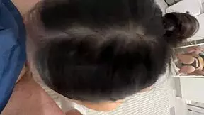 hey, wanna cum in my little mouth after this blowjob?