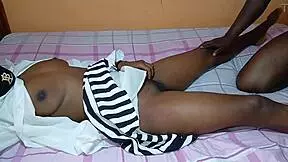 Hey, this college teen gets rough fucking at her dad's house with tight pussy action.