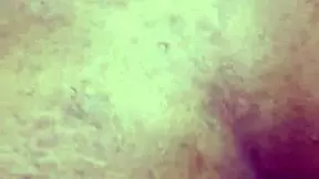 Homemade Anal Sex Leaves Skinny Brunette's Asshole Gaping Wide Open.