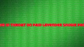 Fishnet goth with black lipstick rides face for semen in a wild ritual pickup