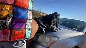 we squeezed in a quick fuck before class in the car