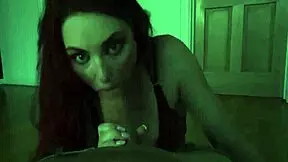 Teen gives blow job for cash