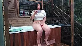 Discovering My Best Friend's Stepsister Rio in the Shower