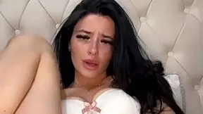 this teen american exchange student is masturbating solo in her dorm room, using toys and everything