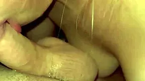 Public blow job for fair-haired beauty