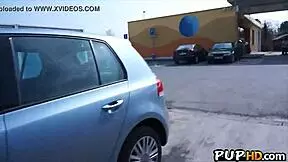 Hot teen tracy anderson gets picked up and fucked outdoors in public reality