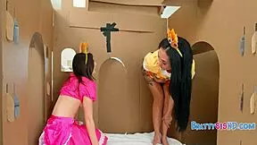 teen hoes teach him about boo holes halloween step family sex