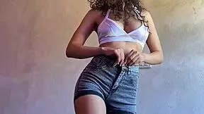Nympho Latina in Miniskirt Risks All for Hidden Cam Thrills