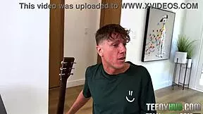 I couldn't resist filling my all-natural stepsister Valentina Nappi with cum while Rion King watched