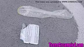 Creampie-Hungry Teen Gets Drilled Hard With Big Cock!