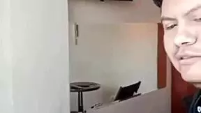 Latina Teen in Uniform Gives Intense Blowjob Leading to Facial Orgasm