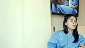 Latina Teen in Uniform Gives Intense Blowjob Leading to Facial Orgasm