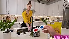 POV Assfucking Reality with Stepmom in an April Fools Prank