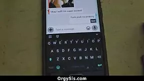 hey, blindfolded stepsis, wanna play? what’s this pervert stepbrother gonna do next on orgysis?