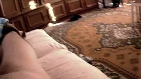 Close up on my stepdaughter's hot body as i fuck her, moaning with big cock pleasure.