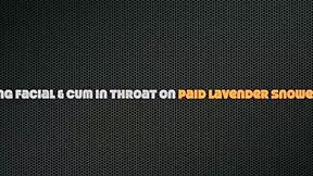 college girl with thick ass sucks your cock in just a tanktop on her stomach