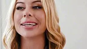 Sexy Blonde Teen Masseuse Slips Nuru Gel Over Naked Body for Wild Ride