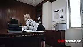new employees get acclimated to work culture with teen milf fucking