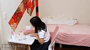 ugh, stepdad caught me... my hidden sex toys got this asian stepdaughter in big trouble!