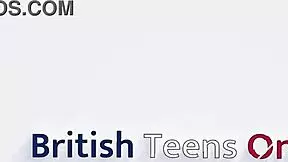 Did you see that British teen's sneaky hookup in lingerie? She picked up a guy and got a facial