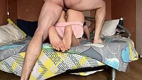 Why endure this anal when mom's away? Take it deep!