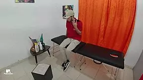 Massage therapist with big cock fucks client's big ass and leaves her wanting more part 1