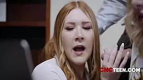 new employees get acclimated to work culture with teen milf fucking