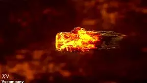 Young Brunette's First Anal Gaping