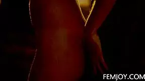 Busty teen 18+ debutant with natural tits swallows after anal toys and face fucking humiliation.