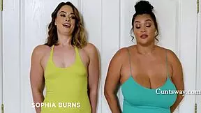 Sophia Burns Licks Ashlyn Peaks Pussy