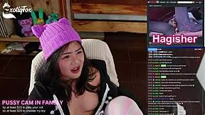 Hey guys, join my livestream gooning session with ExotiqFox now!