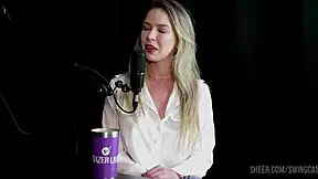 milena moreau swing cast with tifany rocha in sheer red part 1