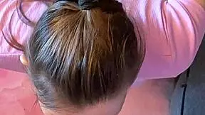 i gave a blowjob through the walls for our first homemade gloryhole with the skinny neighbor couple