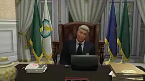 Old Man And Young Brunette Milf Kim Kardashian In Office Assfucking And Pussy Sex.